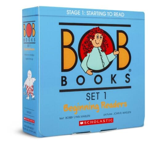 Bob Books Set 1: Beginning Readers (Stage 1: Starting to Read) 12 Books Collection Set - Ages 3-6 - Paperback (Copy) 0-5 Scholastic