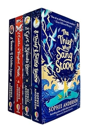 The House with Chicken Legs By Sophie Anderson 4 Books Collection Set - Age 8-12 - Paperback 9-14 Usborne Publishing Ltd