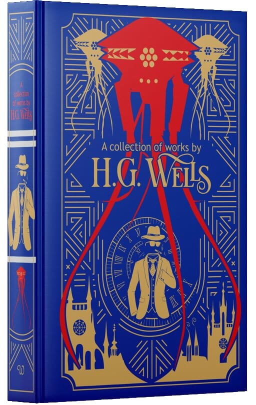 H.G. Wells: A Collection Of Works - Fiction - Hardback Fiction Wilco Books