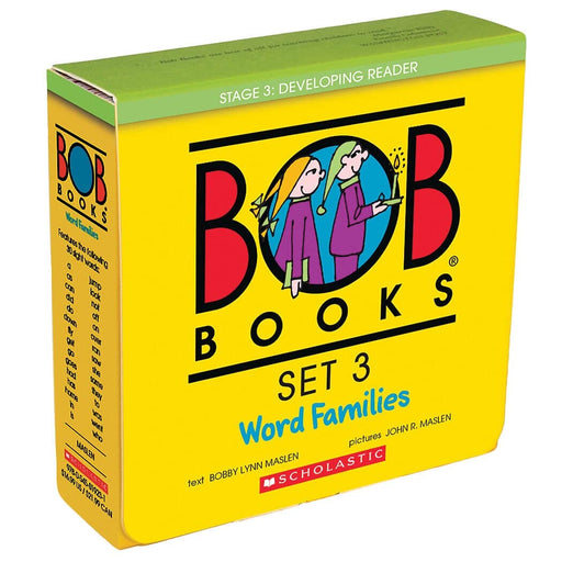 Bob Books Set 3: Word Families (Stage 3: Developing Reader) 10 Books Collection Set - Ages 3-6 - Paperback 0-5 Scholastic