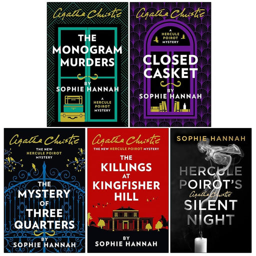 The New Hercule Poirot Mysteries by Sophie Hannah: 5 Books Collection Set - Fiction - Paperback/Hardback Fiction HarperCollins Publishers