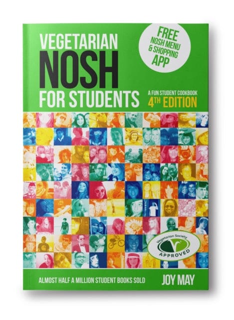 NOSH Vegetarian NOSH for Students : a fun student cookbook by Joy May Extended Range inTRADE(GB) Ltd
