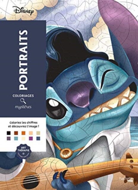 Coloriages mysteres Disney - Portraits by Christophe Alexis Perez Extended Range Hachette