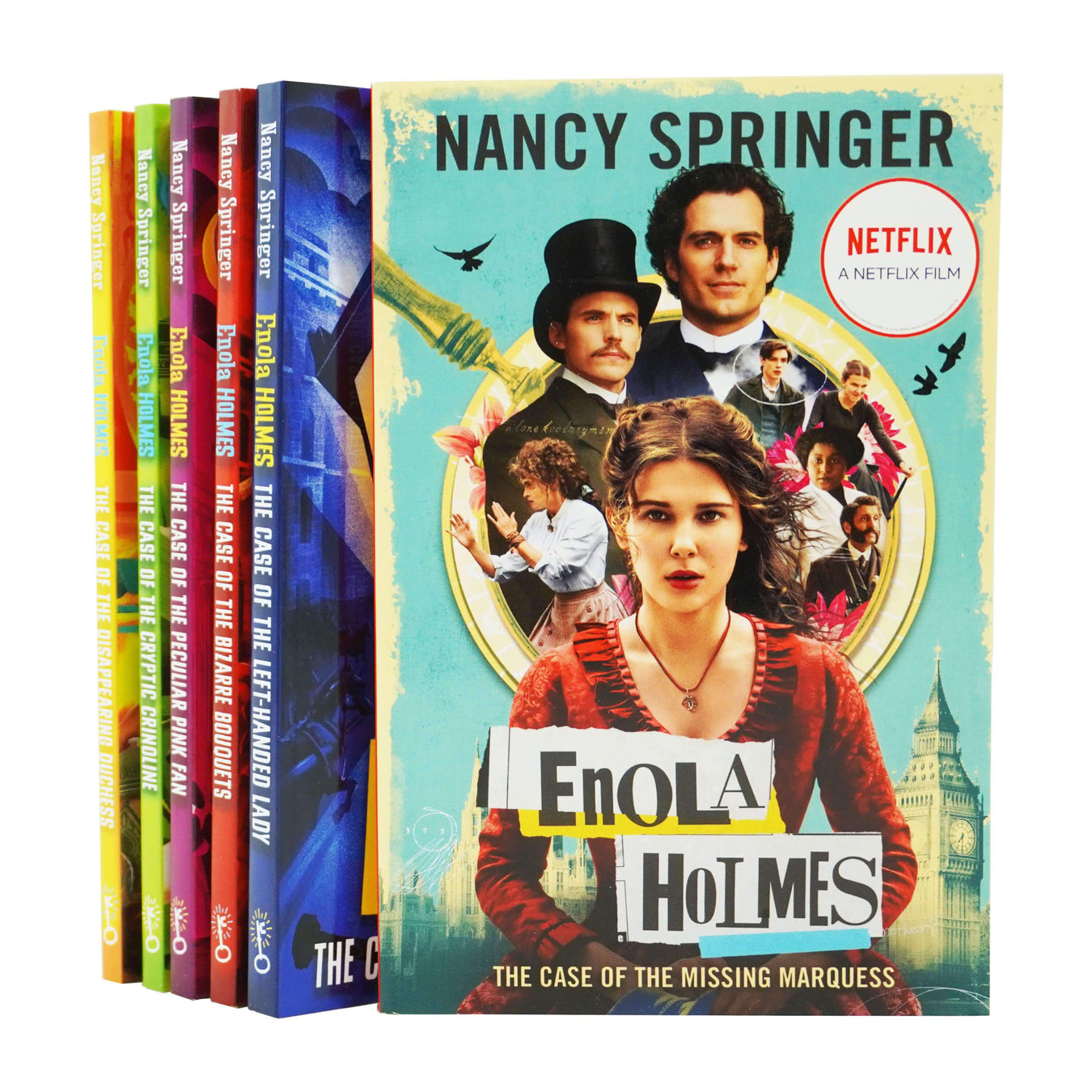 Damaged - Enola Holmes 6 Books Collection Set By Nancy Springer - Ages 9+ - Paperback 9-14 Hot Key Books