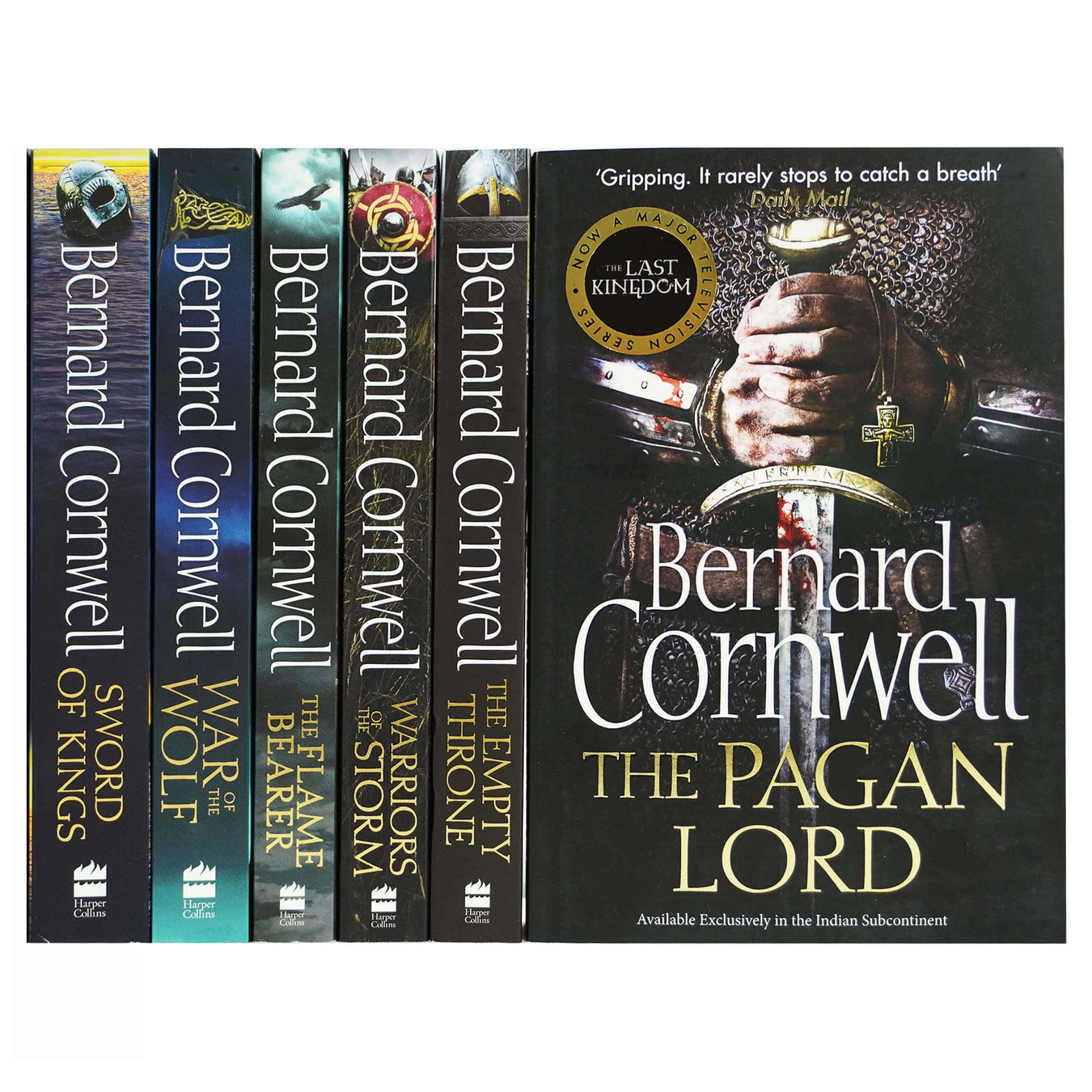 The Last Kingdom by Bernard Cornwell: Books 7-12 Collection 6 Books Set - Fiction - Paperback Fiction HarperCollins Publishers
