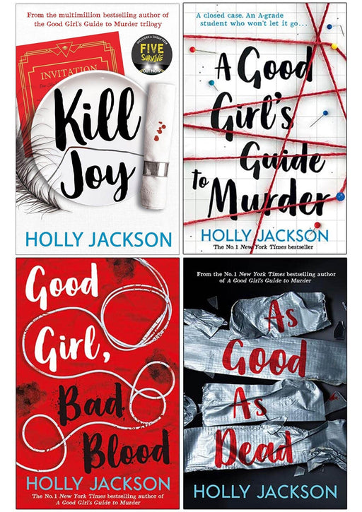Holly Jackson 4 Books Collection Box Set - Ages 14+ - Paperback Fiction Electric Monkey