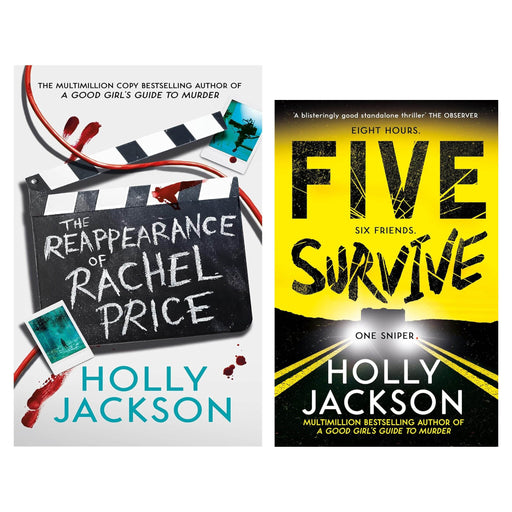 Holly Jackson's Five Survive & The Reappearance of Rachel Price: 2 Books Collection Set - Ages 14+ - Paperback/Hardback Fiction HarperCollins Publishers