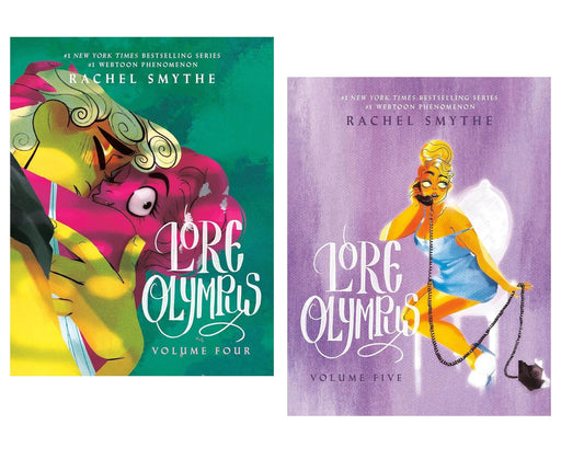 Lore Olympus by Rachel Smythe (Volume 4 & 5) Collection 2 Books Set - Ages 15+ - Hardback Graphic Novels Del Rey