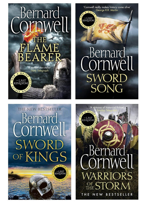 The Last Kingdom by Bernard Cornwell (Books 4, 9, 10 & 13) Collection 4 Books Set - Fiction - Paperback Fiction HarperCollins Publishers