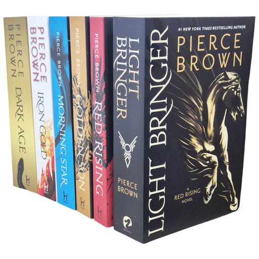 The Red Rising Series by Pierce Brown 6 Books Collection Set - Fiction - Paperback Fiction Hodder & Stoughton