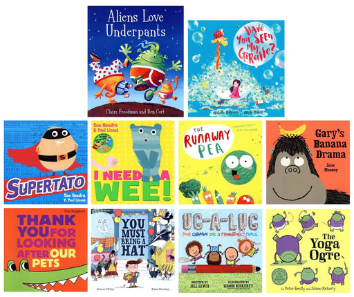 Giggles Galore Collection Illustrated 10 Picture Books Set - Ages 3+ - Paperback 3-5 Simon & Schuster Ltd