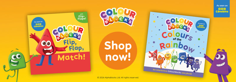 Colour blocks: The Colours of the Rainbow