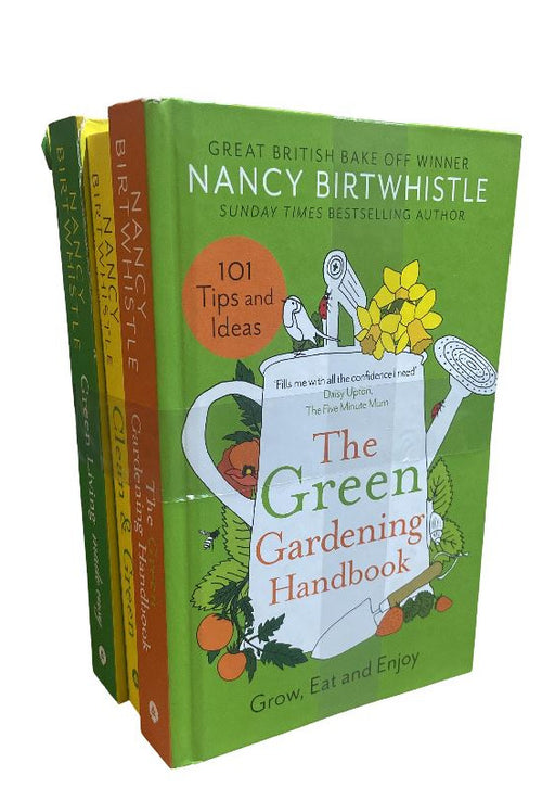Damaged - Nancy Birtwhistle Green Gardening 3 Books Set - Non Fiction- Hardback/Paperback Non-Fiction Pan Macmillan