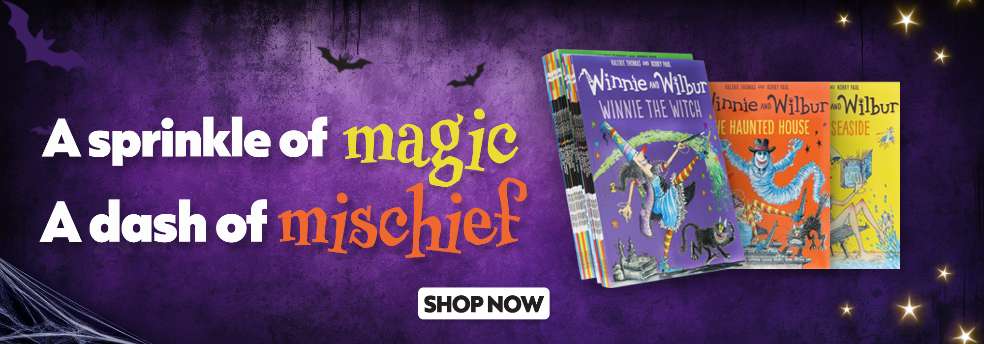 Winnie and Wilbur Sprinkle of magic Books