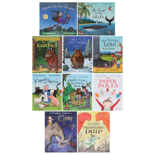 Julia Donaldson Story Collection 10 Picture Books - Age 5-7 - Paperback B2D DEALS Pan Macmillan