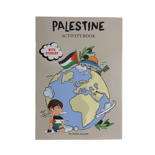 Palestine Activity Book (stickers Included) By Adilah Joossab - Ages 6-8 - Paperback 7-9 Kube Publishing