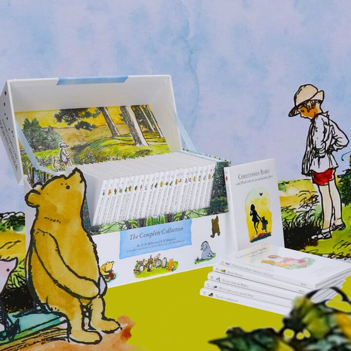 Winnie the Pooh Complete Collection 30 Books Box Set by A. A. Milne - Ages 3+ - Hardback 0-5 Egmont Publishing