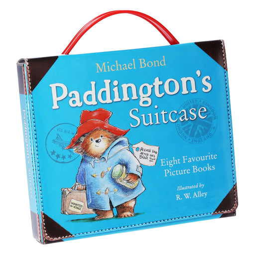 Paddington Bear Suitcase 8 Picture Books By Michael Bond - Ages 0-5 - Paperback 0-5 HarperCollins Publishers