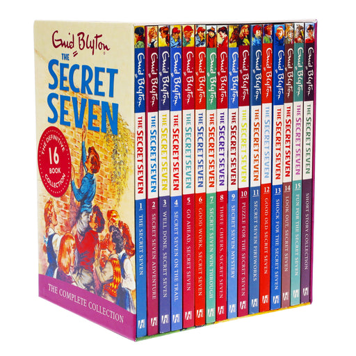 The Secret Seven Complete Collection 16 Books by Enid Blyton - Ages 6-9 - Paperback 7-9 Hodder & Stoughton