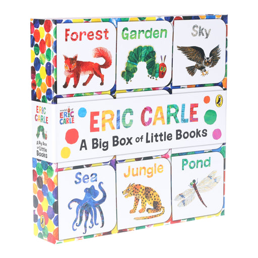 The World of Eric Carle: Big Box of Little Books By Eric Hill 9 Books Collection Set - Ages 0-3 - Board Books 0-5 Penguin