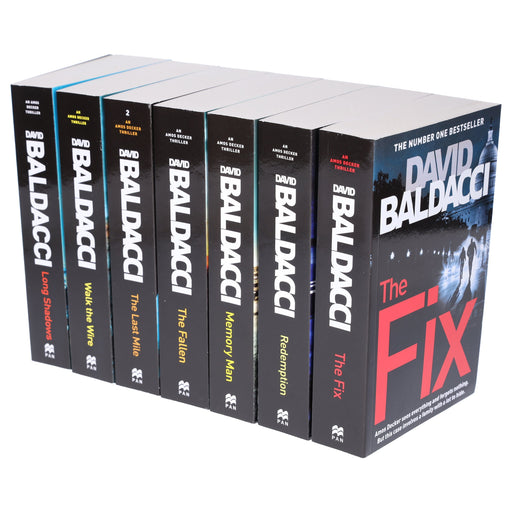David Baldacci Amos Decker Series 7 Books Collection Set - Fiction - Paperback Fiction Pan Macmillan