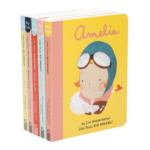 Little People, Big Dreams: Wonderful Women 5 Books Collection Set 1 - Ages 2-4 - Board Book 0-5 Quarto Publishing Ltd