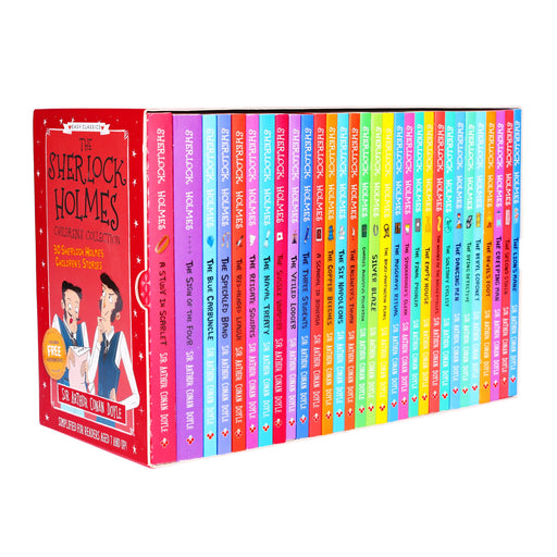 The Sherlock Holmes Children's Collection 30 Books Box Set By Sir Arthur Conan Doyle - Ages 7-9 - Paperback 7-9 Sweet Cherry Publishing