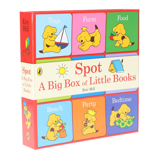 Spot: A Big Box of Little Books By Eric Hill 9 Books Collection Box Set - Ages 0-3 - Board Books 0-5 Penguin
