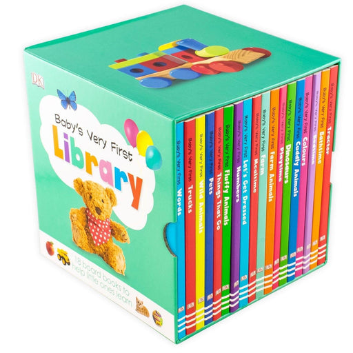 Baby's Very First Library 18 Board Books - Ages 0-5 - Board Books 0-5 Dorling Kindersley