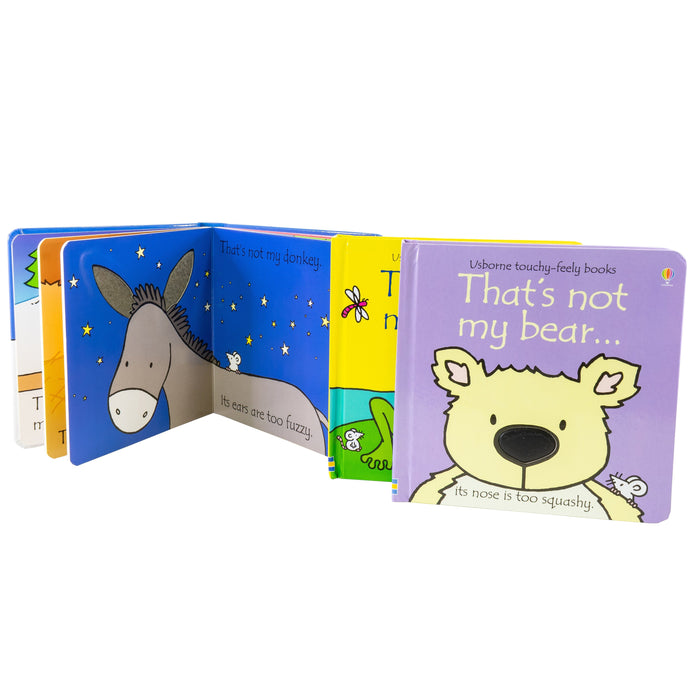 That's Not My Touchy Feely 3 Books Collection Set - Frog Bear Donkey 3 Books Fiona Watt - Ages 0-5 - Board Books - Usborne 0-5 Usborne