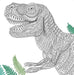 Dinosauria Dinosaurs to Colour and Facts to Discover - 4+ - Paperback by Claire Scully 4+ Buster Books