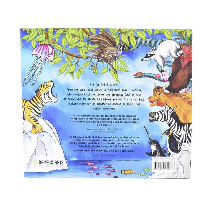 Animalphabetical Adventures Children Book Language learning tool for pre-schoolers- Ages 5-7 - Hardback By Kinga White 5-7 Bayeux