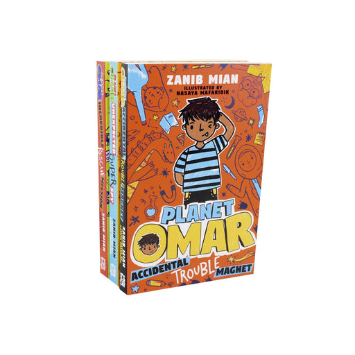 Planet Omar 3 Books Collection Set- Ages 7-9 - Paperback - Zanib Mian 7-9 Hodder Childrens Books