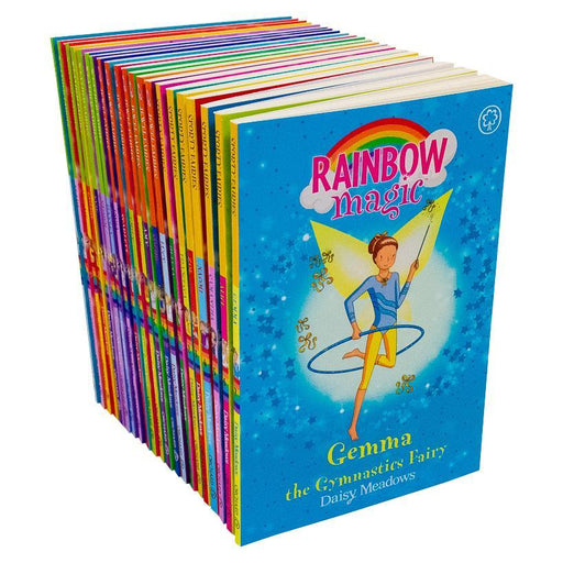 Rainbow Magic The Magical Adventure Party Jewel, Sporty and Weather Collection 21 Books Set - - Ages 7-9 - Paperback - Daisy Meadows 7-9 Orchard Books