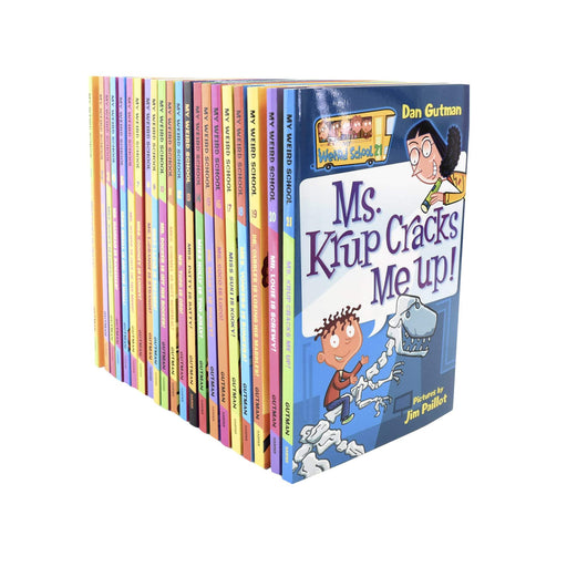 Weird School 21 Books Box Set - Ages 7-9 - Paperback - Dan Gutman 7-9 Harper Collin
