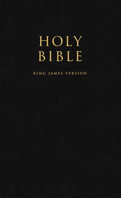HOLY BIBLE: King James Version (KJV) Popular Gift & Award Black Leatherette Edition by Collins KJV Bibles Extended Range HarperCollins Publishers
