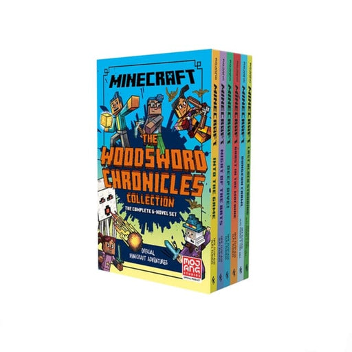 Minecraft Woodsword Chronicles 6 Book Slipcase by Nick Eliopulos Extended Range HarperCollins Publishers Inc