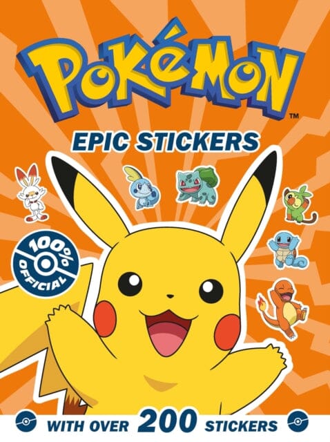 Pokemon Epic stickers Extended Range HarperCollins Publishers
