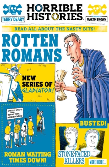 Rotten Romans by Terry Deary Extended Range Scholastic