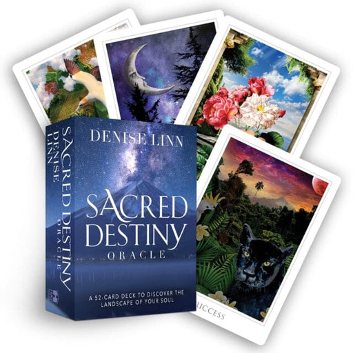 Sacred Destiny Oracle: A 52-Card Deck to Discover the Landscape of Your Soul by Denise Linn Extended Range Hay House Inc