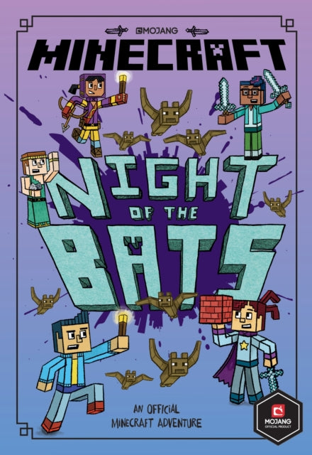 Minecraft: Night of the Bats (Woodsword Chronicles #2) by Nick Eliopulos Extended Range HarperCollins Publishers