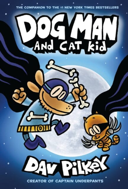 Dog Man 4: Dog Man and Cat Kid by Dav Pilkey Extended Range Scholastic