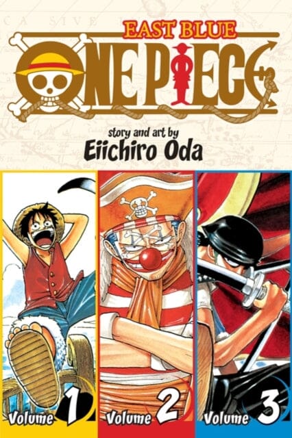 One Piece (Omnibus Edition), Vol. 1 : Includes vols. 1, 2 & 3 by Eiichiro Oda Extended Range Viz Media, Subs. of Shogakukan Inc