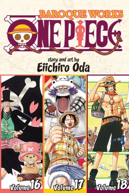 One Piece (Omnibus Edition), Vol. 6 : Includes vols. 16, 17 & 18 by Eiichiro Oda Extended Range Viz Media, Subs. of Shogakukan Inc