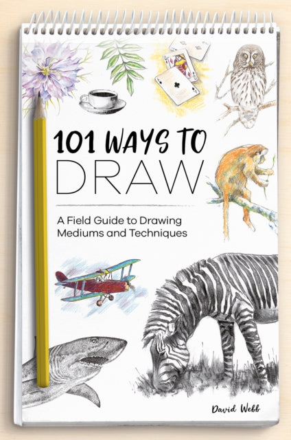 101 Ways to Draw: A Field Guide to Drawing Mediums and Techniques by David Webb Extended Range David & Charles