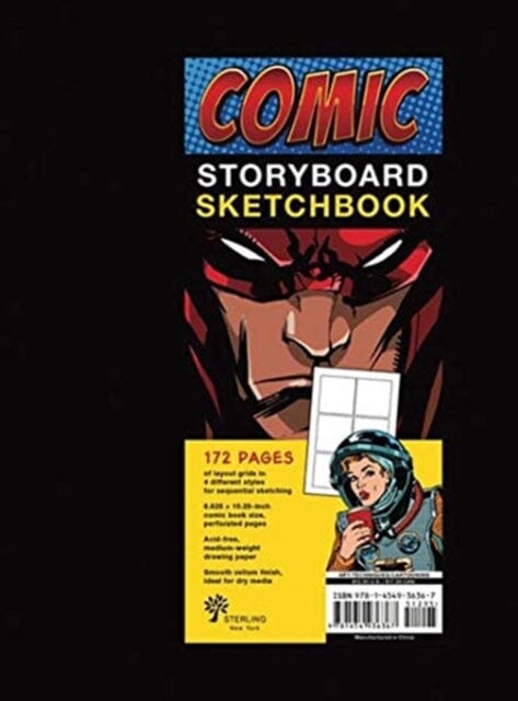 Comic Storyboard Sketchbook by Sterling Publishing Co. Inc. Extended Range Sterling Publishing Co Inc