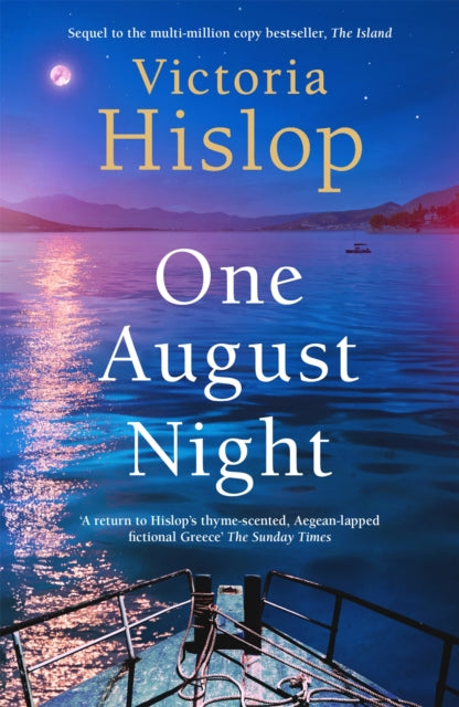 One August Night by Victoria Hislop Extended Range Headline Publishing Group