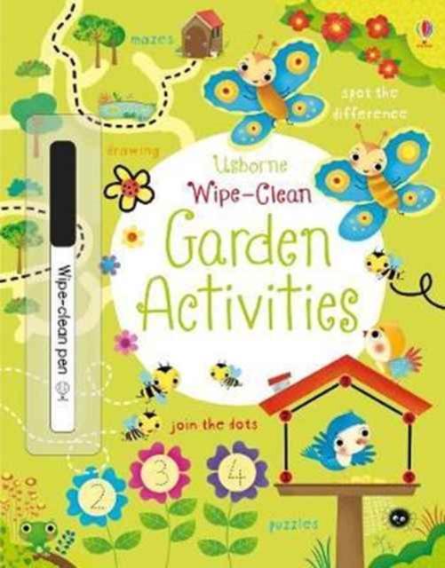 Wipe-Clean Garden Activities Popular Titles Usborne Publishing Ltd