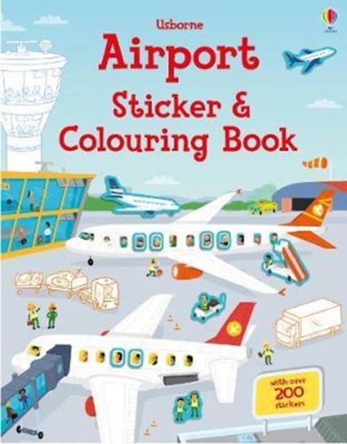 Airport Sticker and Colouring Book Popular Titles Usborne Publishing Ltd