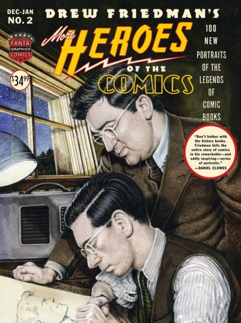 More Heroes Of The Comics: Portraits Of The Legends Of Comic Books by Drew Friedman Extended Range Fantagraphics